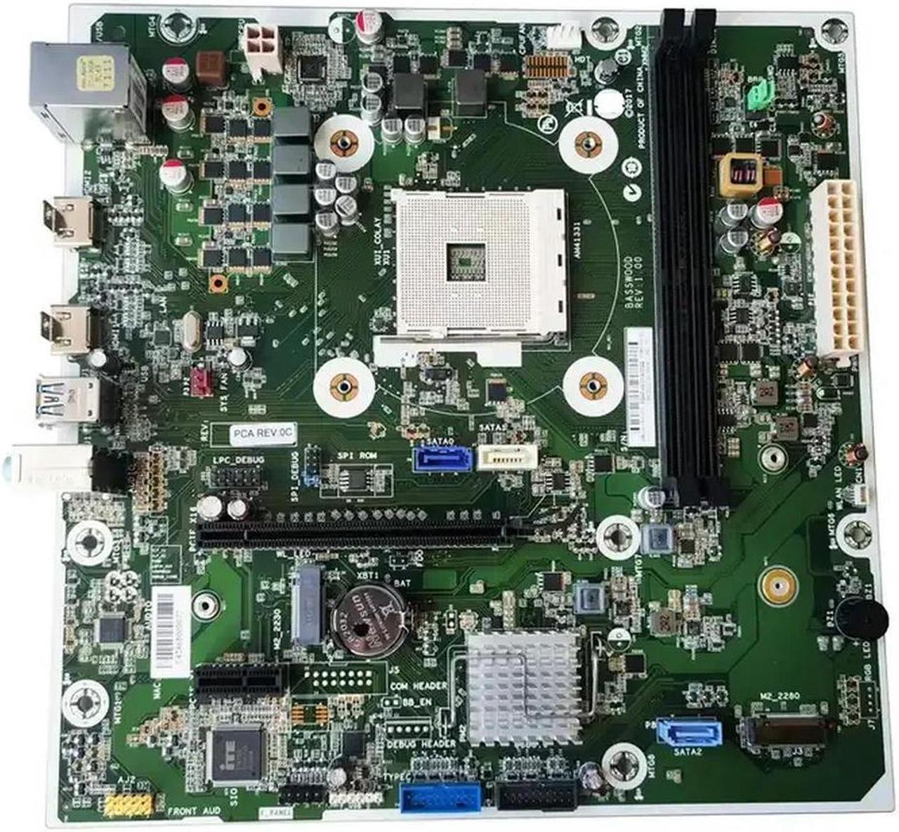 ForPavilion 580-148 Desktop Motherboard 921821-001 921821-601 BASSWOOD AM4 Mainboard 100%Tested