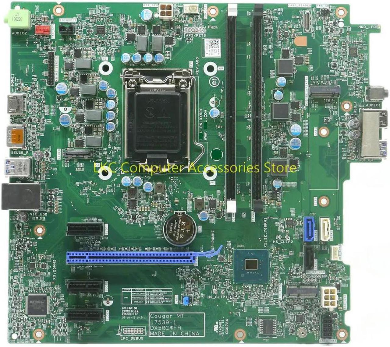 FOR OptipLex 3060 Tower MT Desktop Motherboard DX5RC T0MHW 0T0MHW CN-0T0MHW 17539-1 LGA1151 DDR4 Mainboard 100% Tested