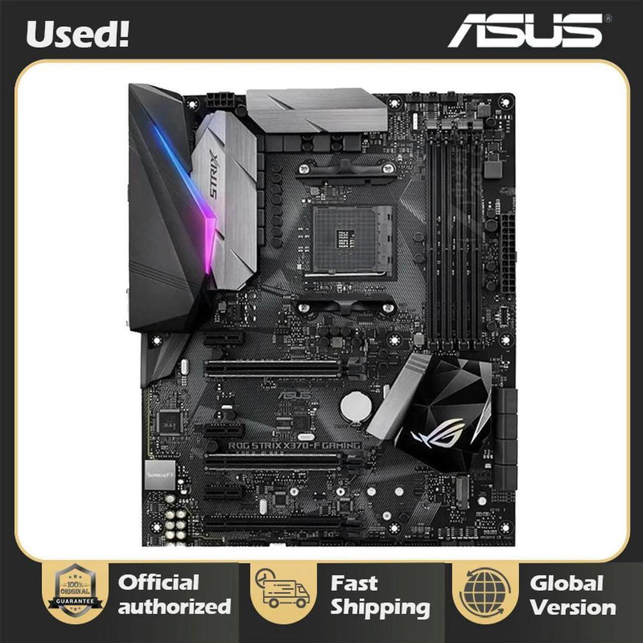 ROG STRIX X370-F Gaming Motherboard Socket AM4 DDR4 For X370 X370M Desktop Mainboard  Mainboard