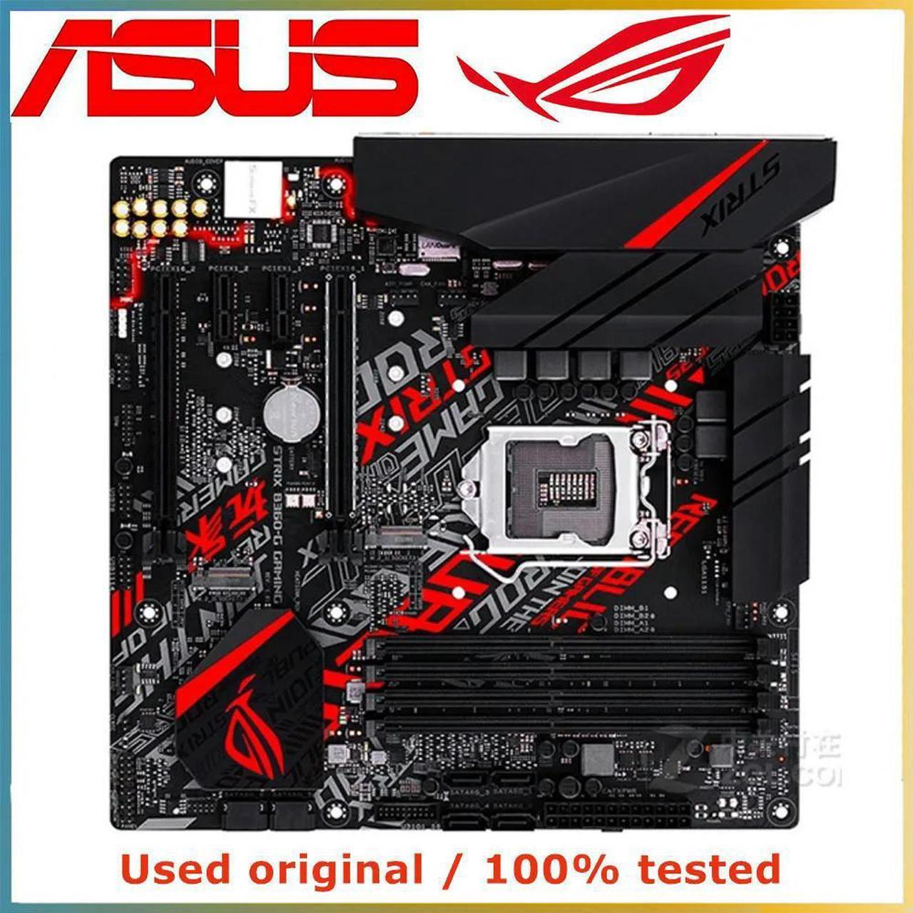 B360G For ROG STRIX B360-G GAMING Computer Motherboard LGA 1151 DDR4 64G For B360 Desktop Mainboard PCI-E 3.0 X16