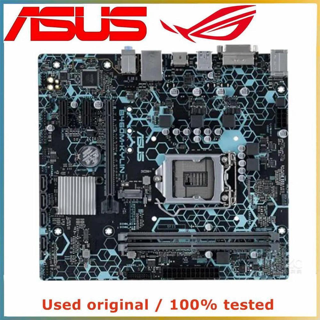 For B460M-KYLIN Computer Motherboard LGA 1200 DDR4 64G For B460 Desktop Mainboard M.2 NVME PCI-E 3.0 X16