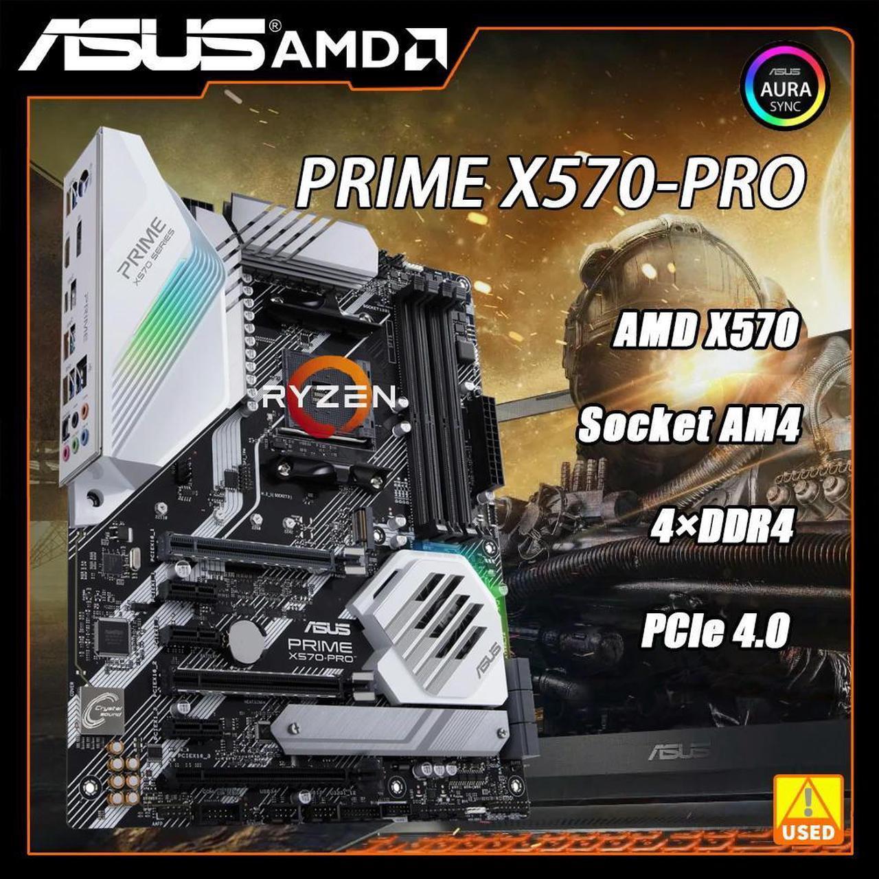 X570 Motherboard PRIME X570-PRO Supports Ryzen 5 5600G 5600/Ryzen 7 5700x3d 58003xd 5700x 5800x 3800x/Ryzen 9 5950X 5900