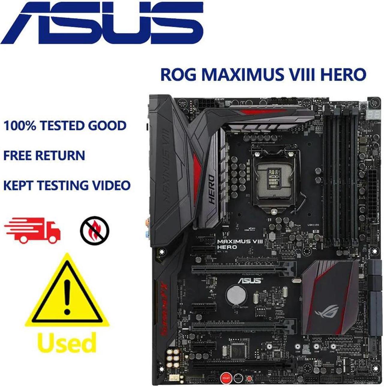 ROG MAXIMUS VIII HERO LGA1151 DDR4 M.2 SATA 6Gb/s USB 3.1 Type A Type C Z170 ATX Motherboard