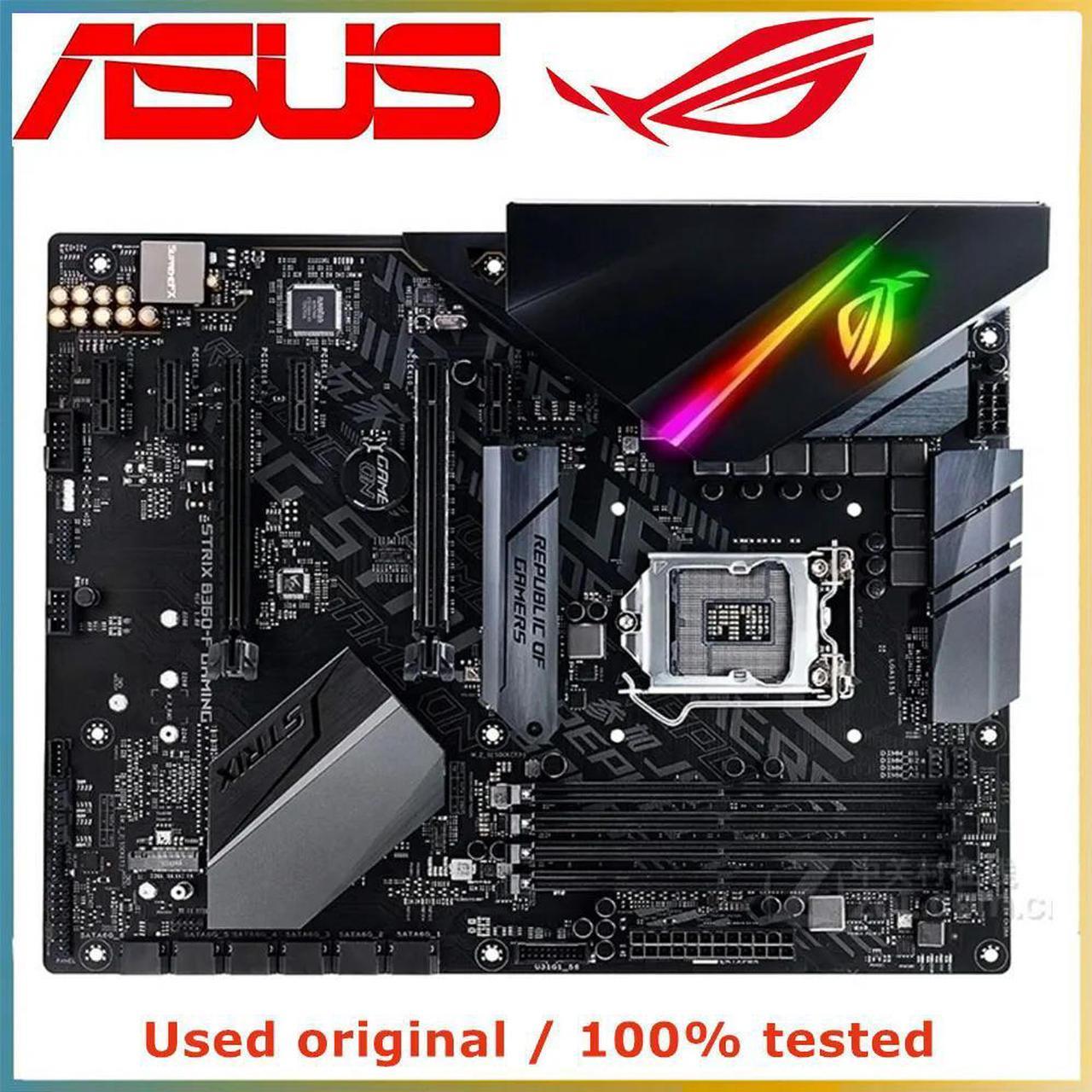 B360F ROG STRIX B360-F GAMING Computer Motherboard LGA 1151 DDR4 For B360 Desktop Mainboard SATA III PCI-E 3.0 X16