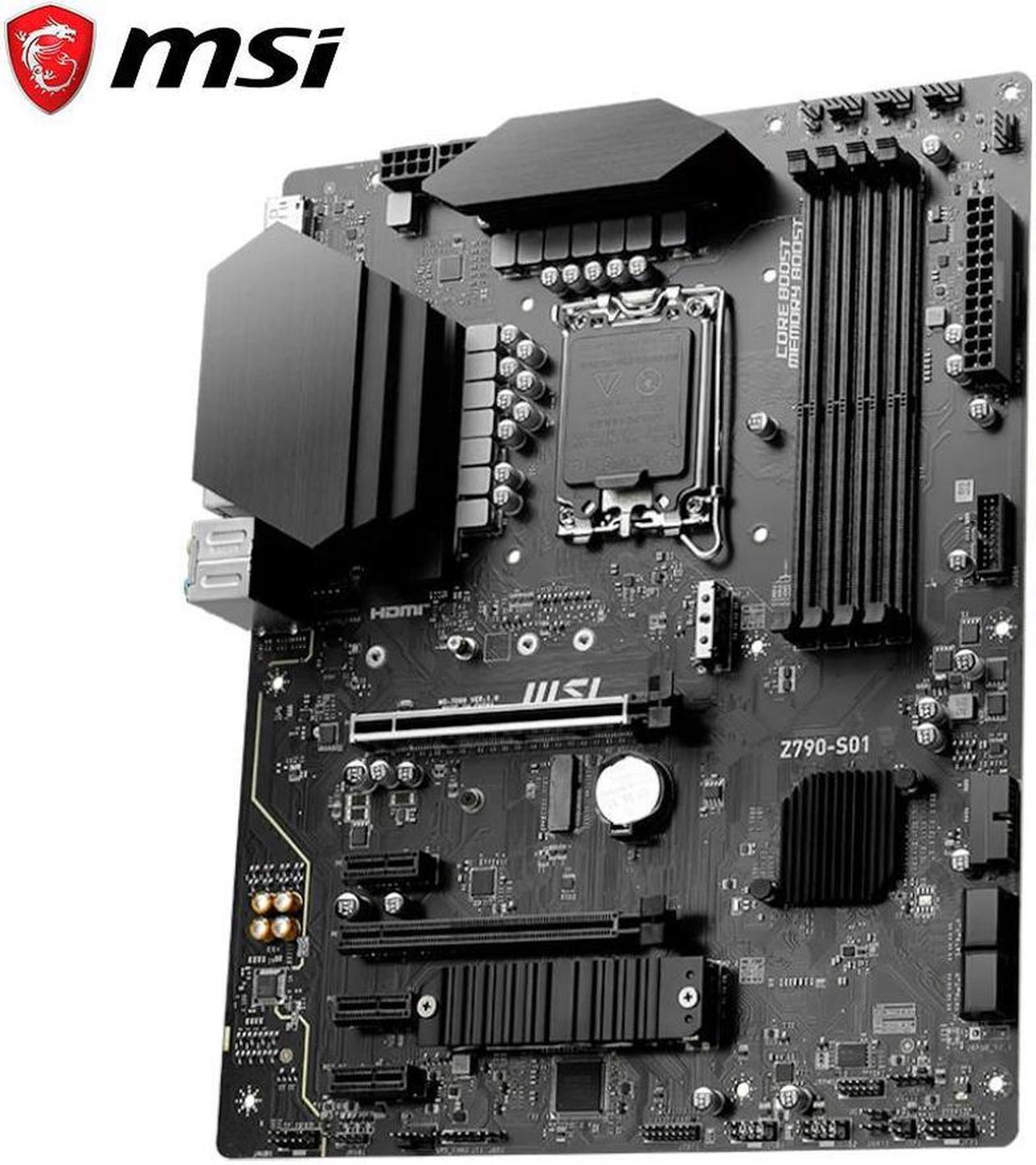 Z790 Motherboard Z790-S01 for Core i7 14700K 13700K 12700KF LGA 1700 Motherboard for Core i5 12400 12400F 12600KF 13600K