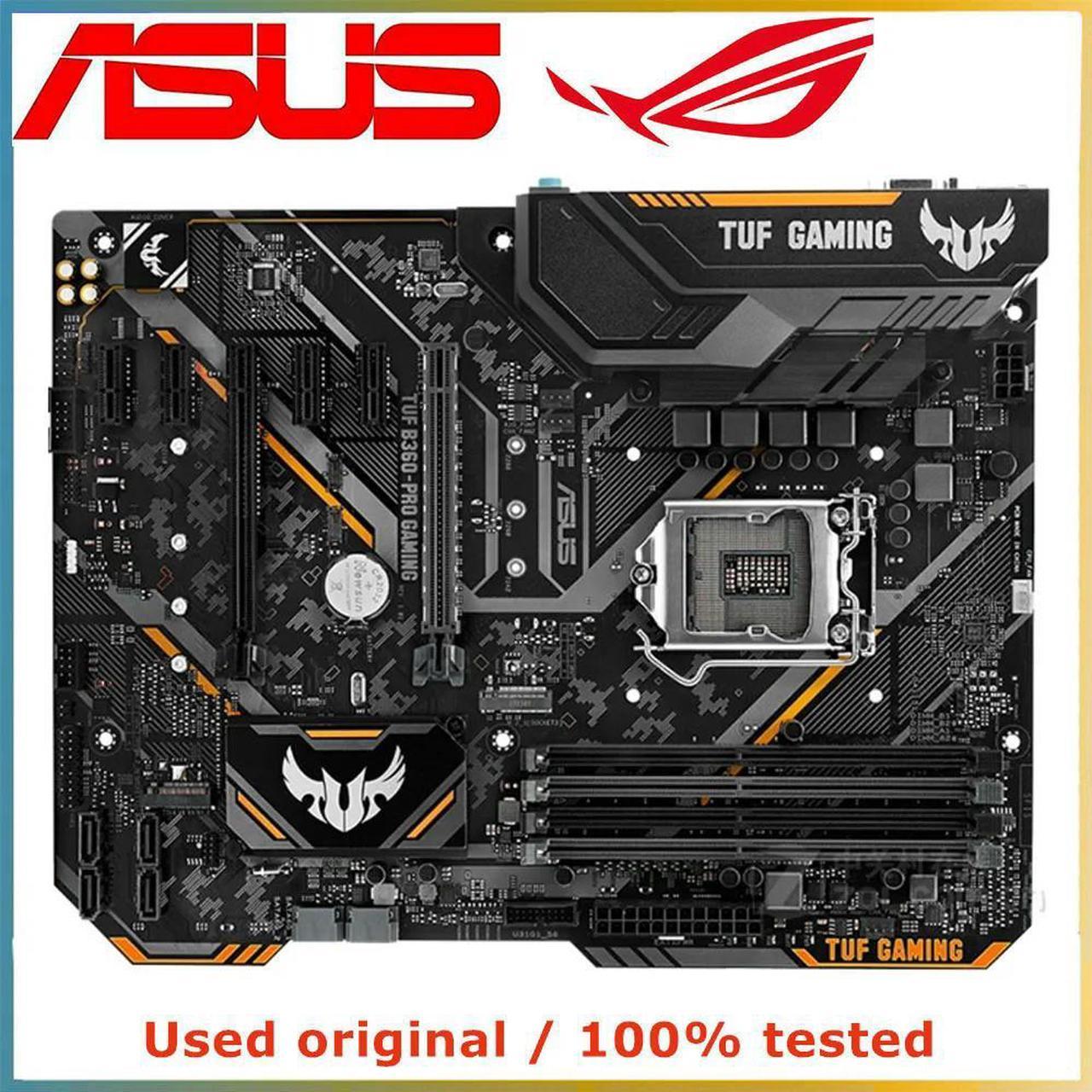 For TUF B360-PRO GAMING Computer Motherboard LGA 1151 DDR4 64G For B360 Desktop Mainboard SATA III PCI-E 3.0 X16