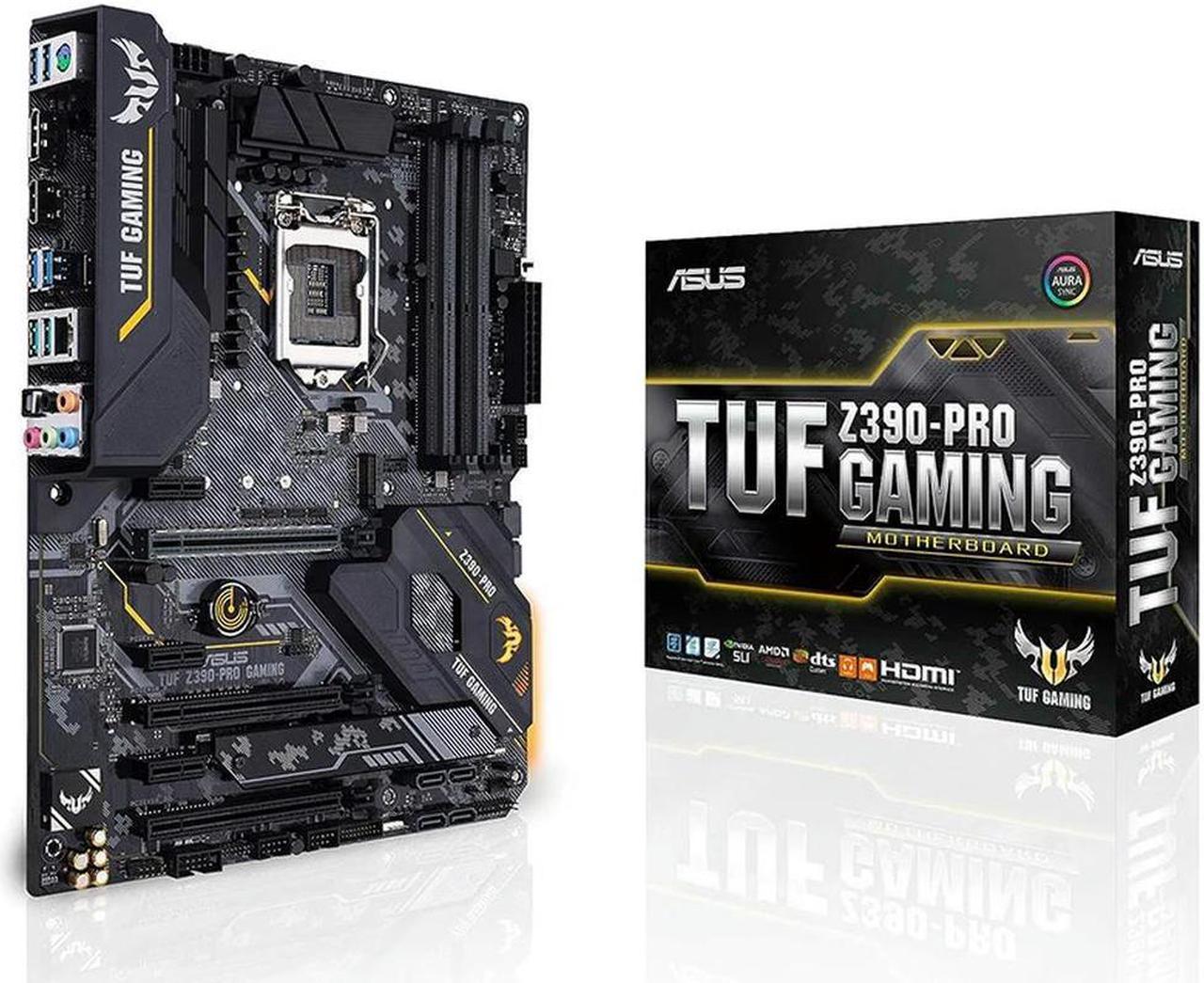 TUF Z390-Pro Gaming Motherboard LGA1151 (8th and 9th Gen) ATX DDR4 HDMI M.2 USB 3.1 Gen2 Gigabit LAN