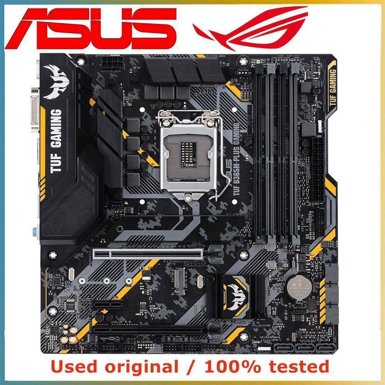 For TUF B365M-PLUS GAMING Computer Motherboard LGA 1151 DDR4 64G For B365 Desktop Mainboard SATA III PCI-E 3.0 X16