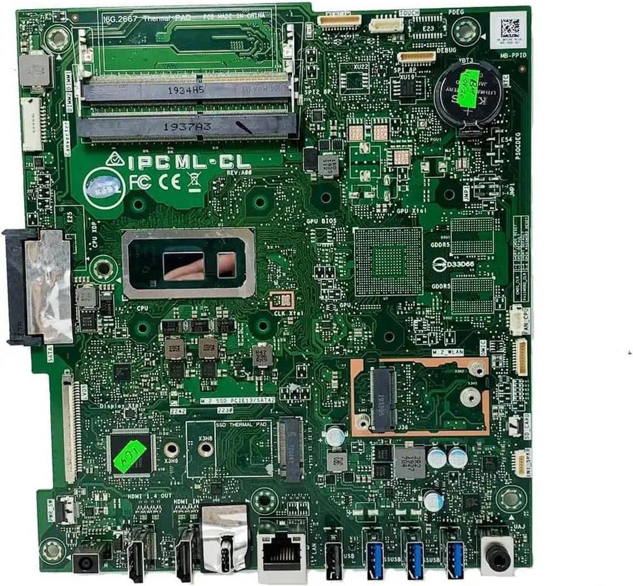 For inspiron 5490 5490 7790 All-in-one AIO Motherboard i5-10210U IPCML-CL CN-0NYCKR NYCKR 0NYCKR Mainboard 100%Tested