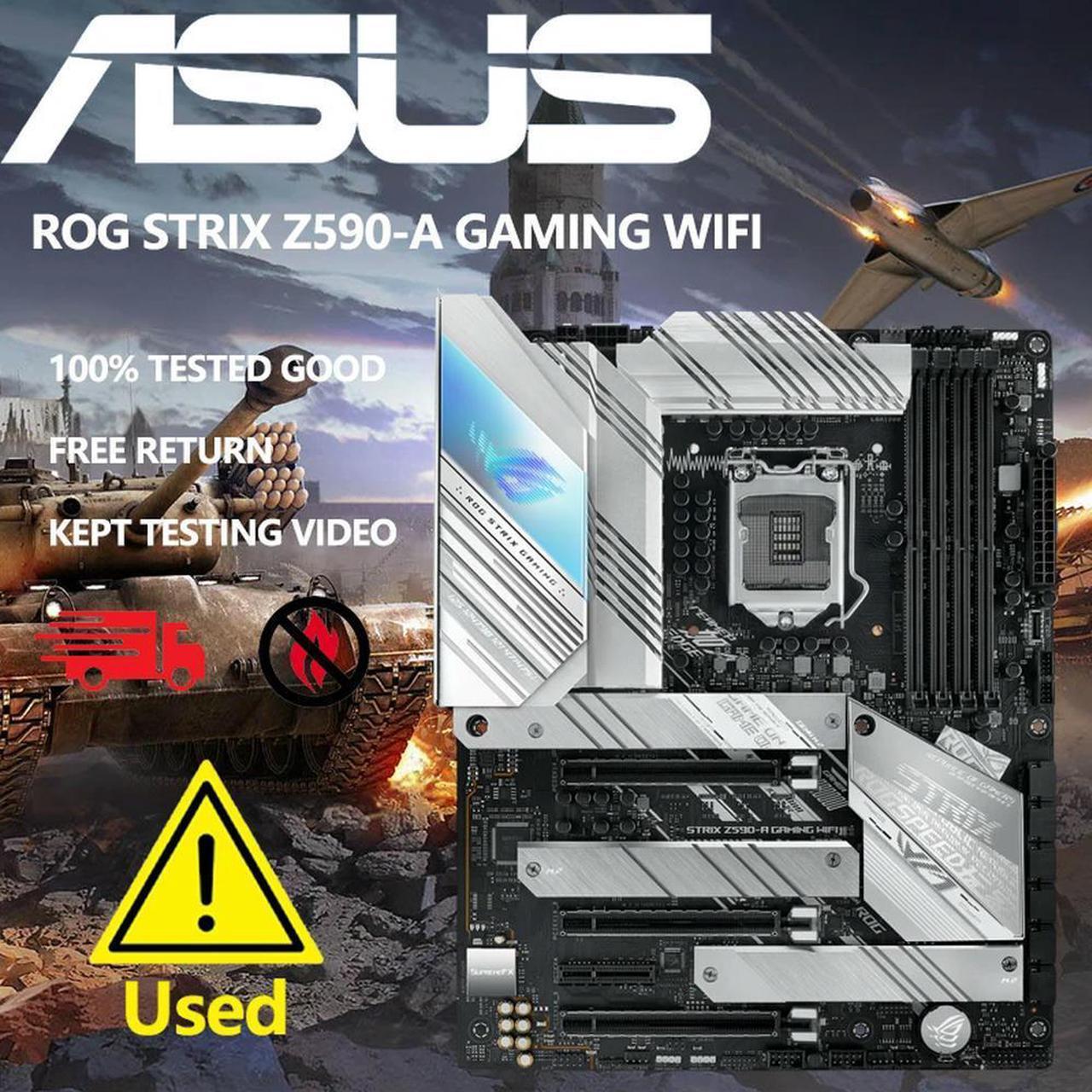 ROG STRIX Z590-A GAMING WIFI LGA 1200 ATX Gaming Motherboard