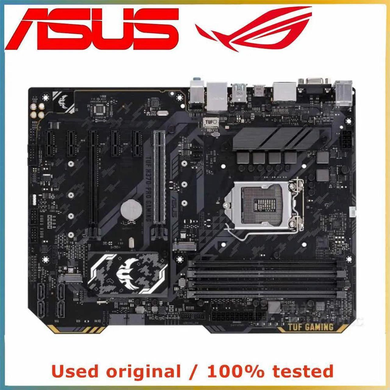 For H370 For TUF H370-PRO GAMING Computer Motherboard LGA 1151 DDR4 64GB Desktop Mainboard PCI-E 3.0 X16