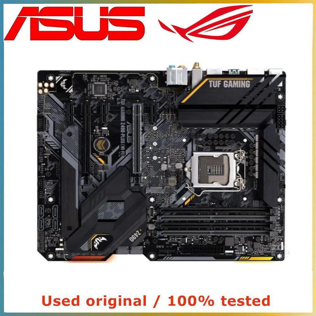 For GAMING Z490-PLUS WIFI Computer Motherboard LGA 1200 DDR4 128G For Z490 Desktop Mainboard M.2 PCI-E 3.0 X16