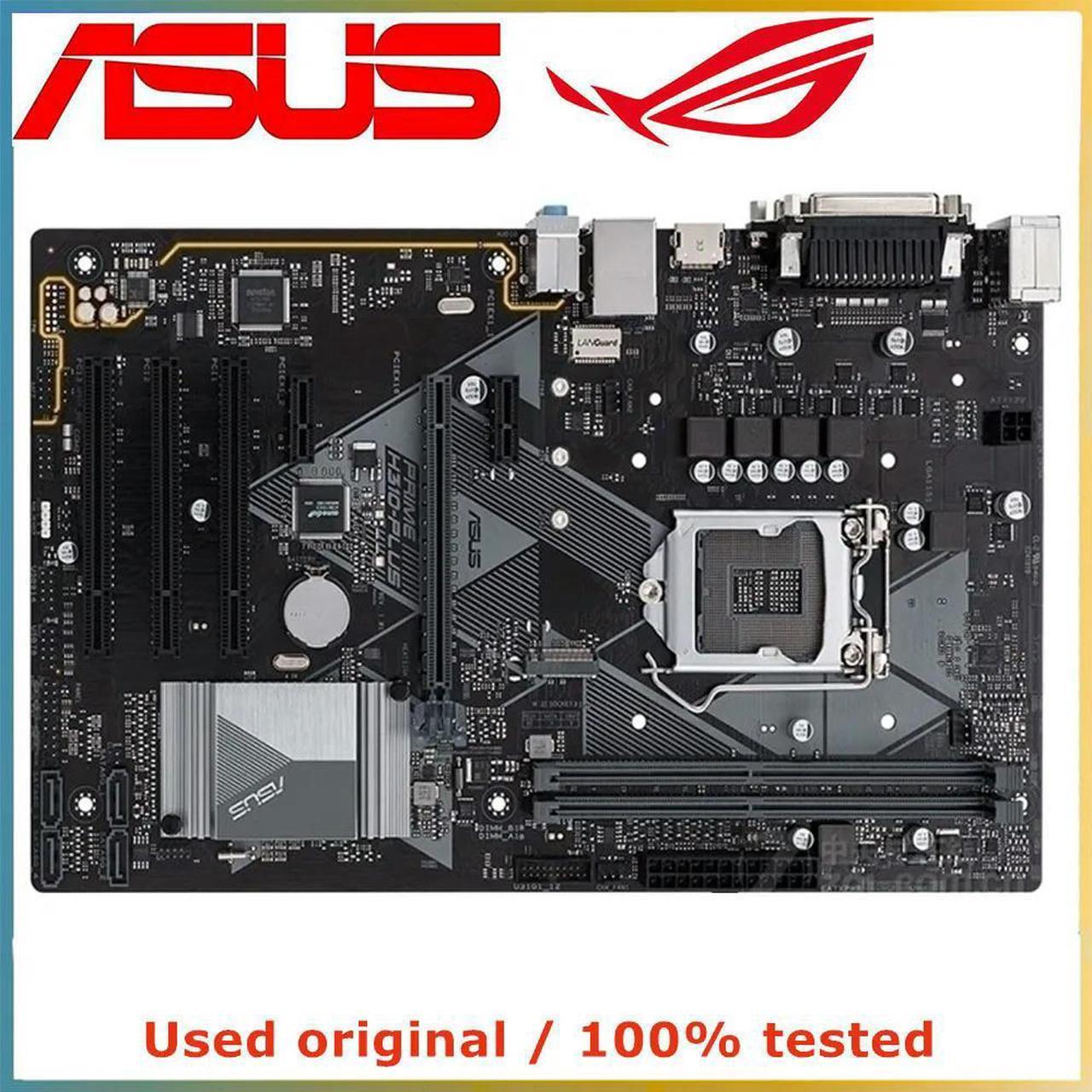 For PRIME H310-PLUS Computer Motherboard LGA 1151 DDR4 32GB For H310 Desktop Mainboard PCI-E 3.0 X16