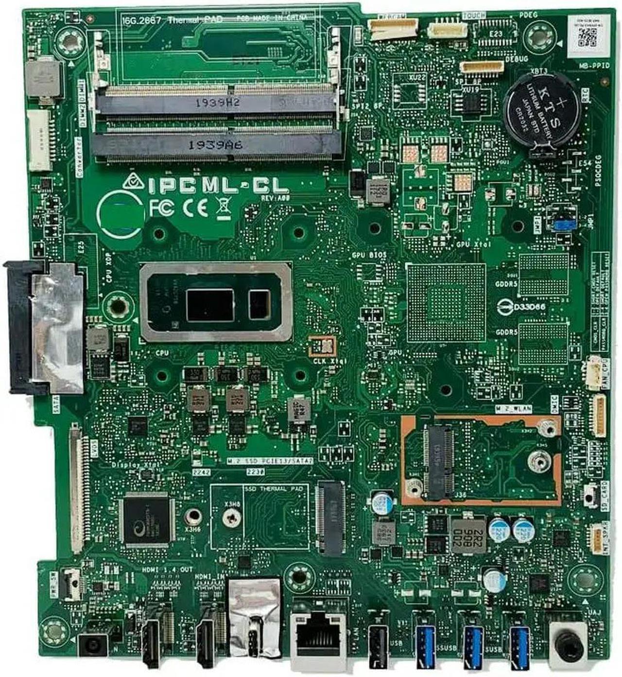 For Inspiron 7790 5490 All-in-one AIO Mainboard  FK9H3 0FK9H3 CN-0FK9H3 Y40XR 0Y40XR IPCML-CL Motherboard With i7-10510 CPU