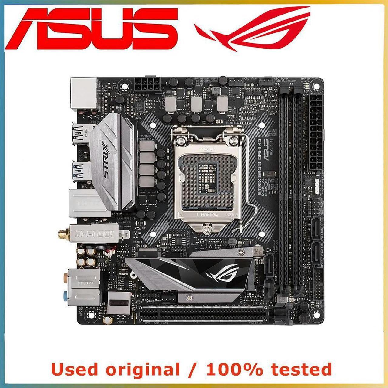 MINI ITX For ROG STRIX B250I GAMING Computer Motherboard LGA 1151 DDR4 32G For B250 Desktop Mainboard PCI-E 3.0 X16