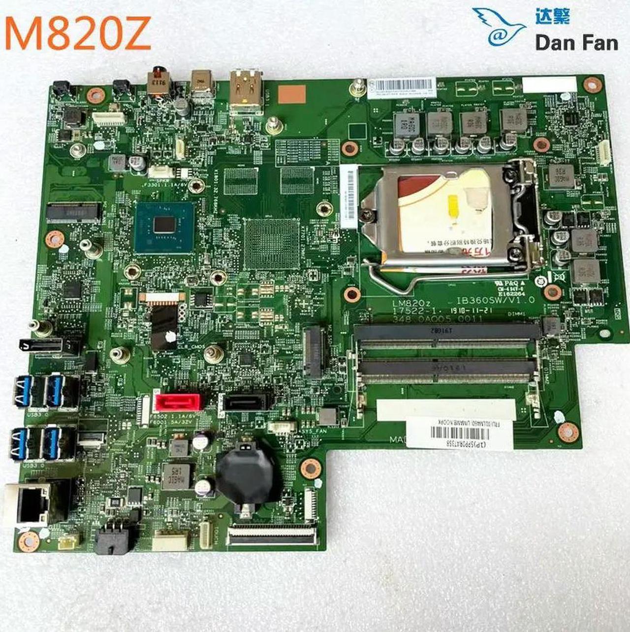 LM820Z For M820Z AIO Motherboard 17522-1 348.0AQ05.0011 Mainboard 100%tested fully work