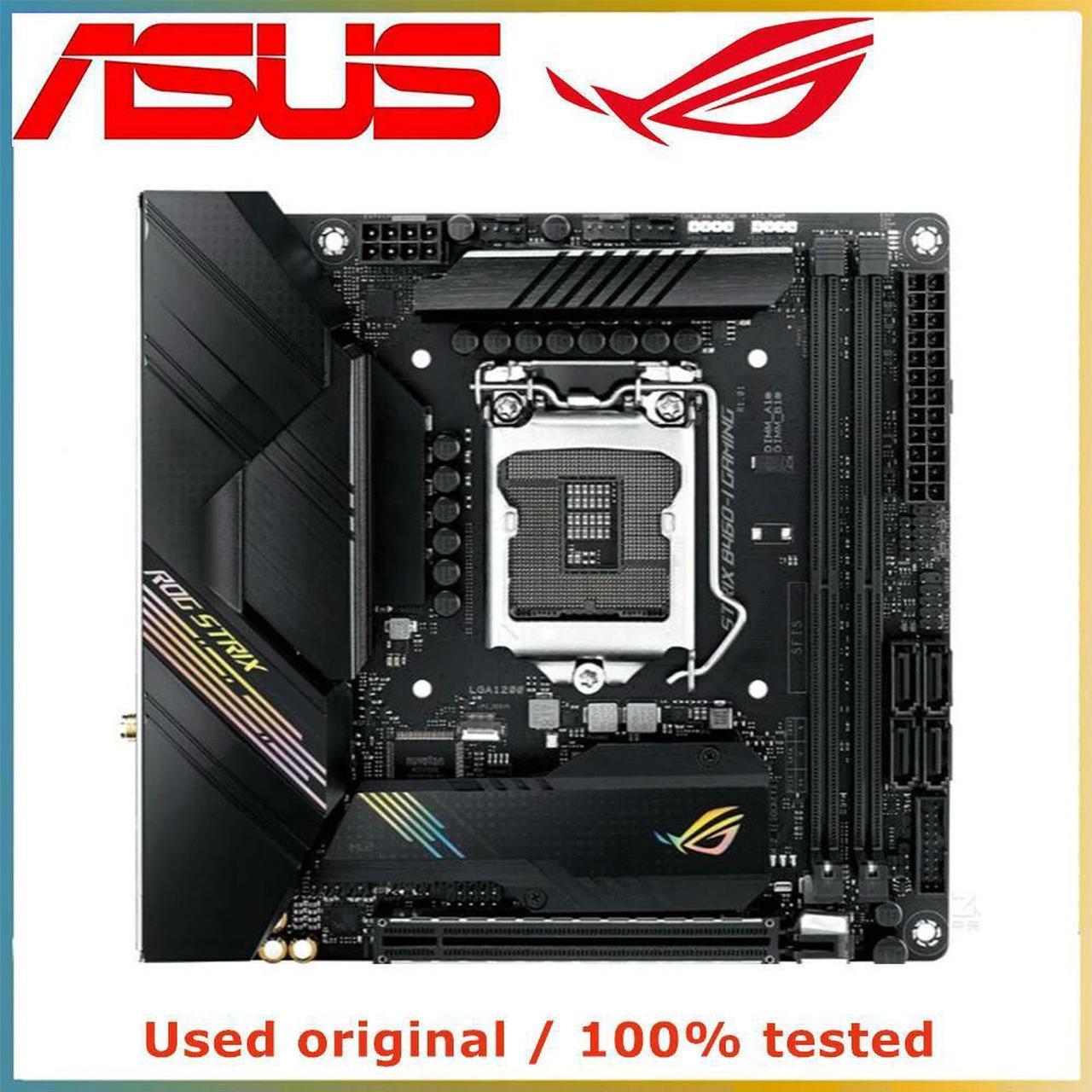 For ROG STRIX B460-I GAMING Computer Motherboard LGA 1200 DDR4 64G For B460 Desktop Mainboard M.2 NVME PCI-E 3.0 X16