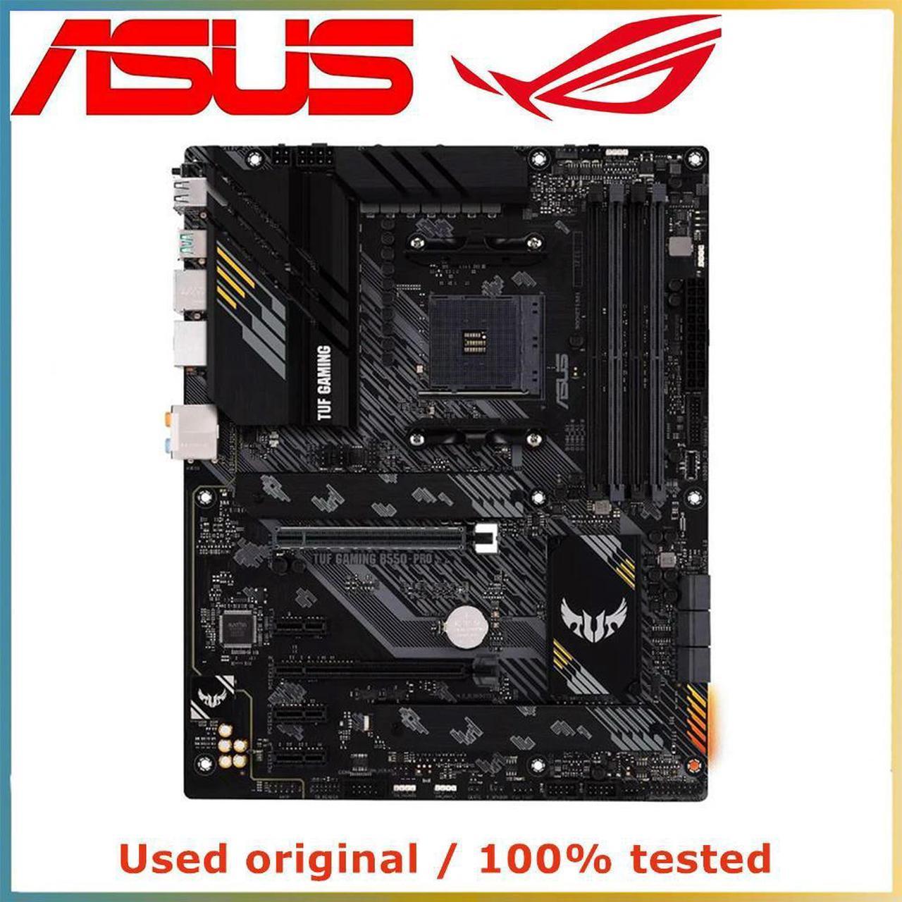 For B550 For TUF GAMING B550-PRO Computer Motherboard AM4 DDR4 128G Desktop Mainboard M.2 NVME USB PCI-E 4.0 X16