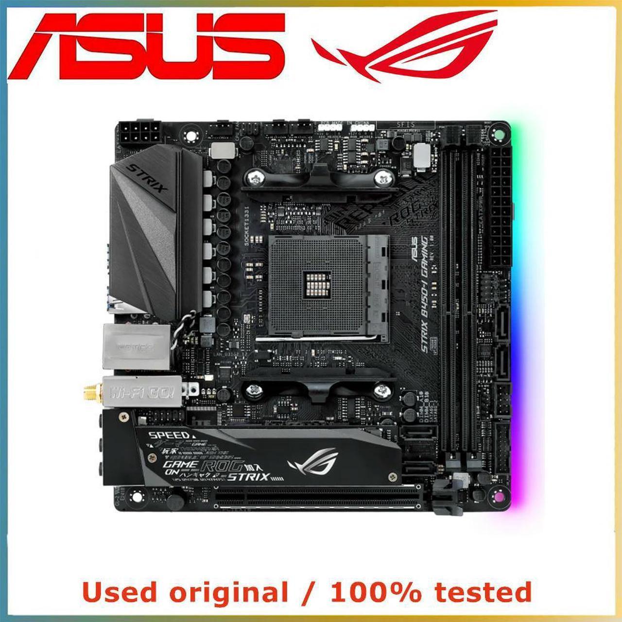 MINI ITX B450i For B450 For ROG STRIX B450-I GAMING Computer Motherboard AM4 DDR4 Desktop Mainboard USB PCI-E 3.0 X16