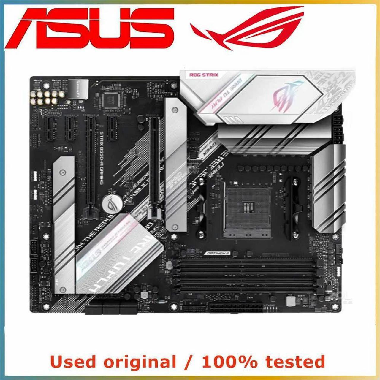 For B550 For ROG STRIX B550-A GAMING Computer Motherboard AM4 DDR4 128G Desktop Mainboard M.2 NVME USB PCI-E 4.0 X16