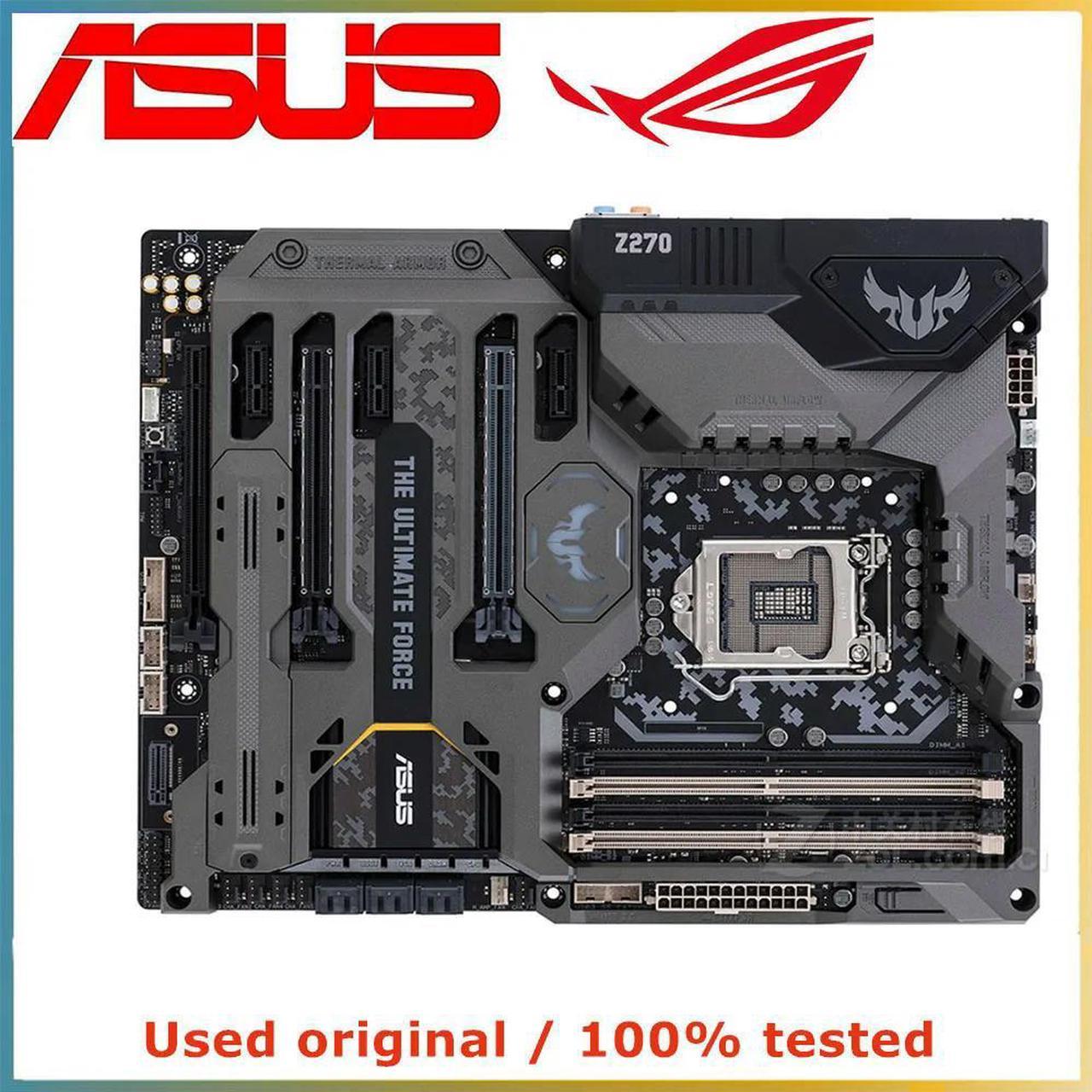 For TUF Z270 MARK 1 Computer Motherboard LGA 1151 DDR4 64GB For Z270 Desktop Mainboard M.2 NVME PCI-E 3.0 X16