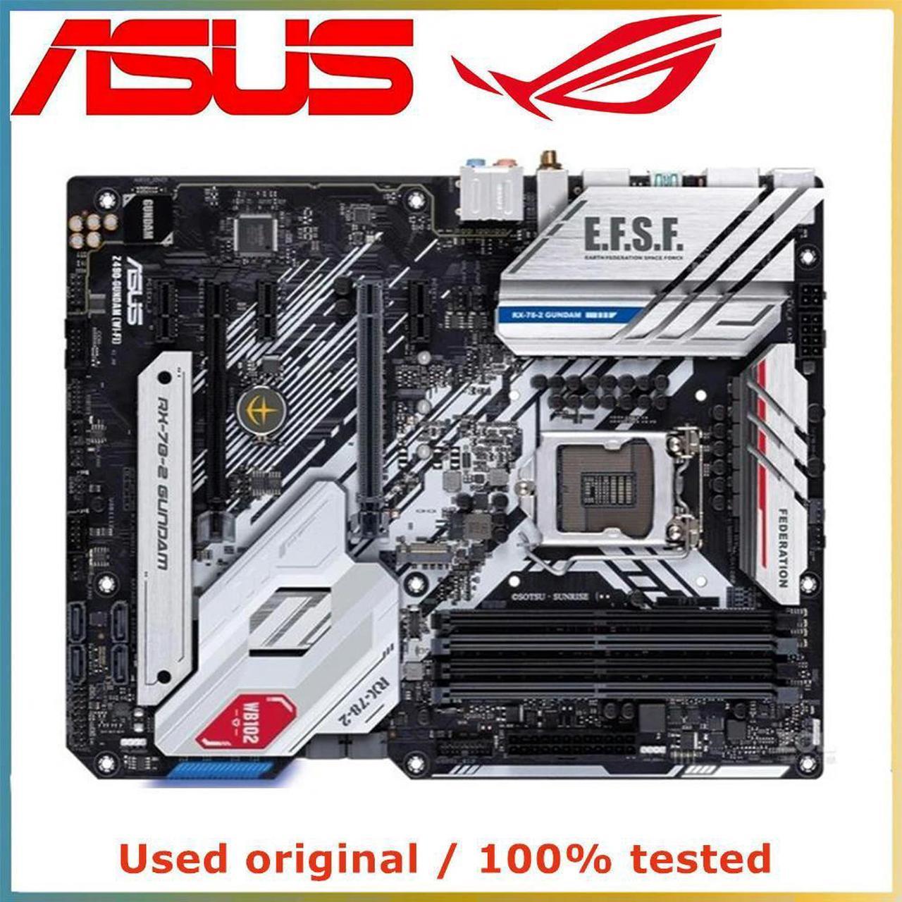 For Z490-GUNDAM WIFI Computer Motherboard LGA 1200 DDR4 128G For Z490 Desktop Mainboard PCI-E 3.0 X16