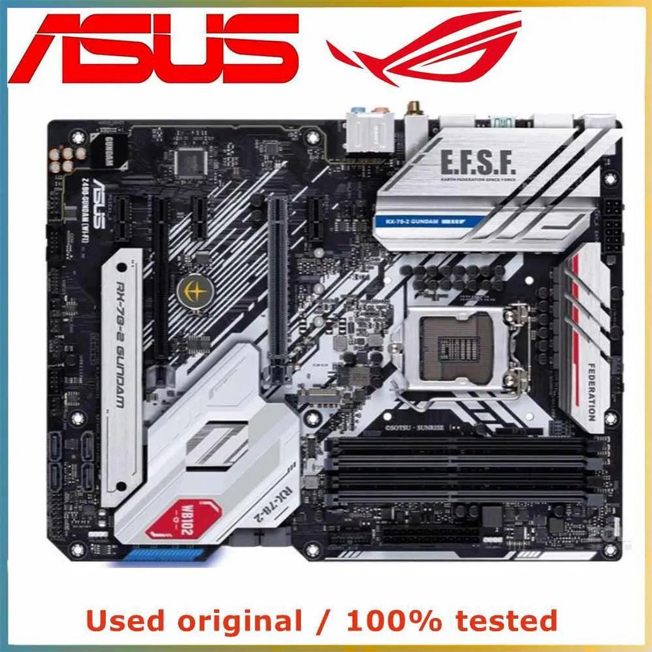 For Z490-GUNDAM Computer Motherboard LGA 1200 DDR4 128G For Z490 Desktop Mainboard M.2 NVME PCI-E 3.0 X16