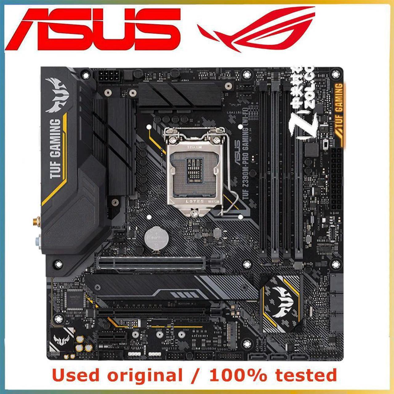 For TUF Z390M-PRO GAMING (WI-FI) Computer Motherboard LGA 1151 DDR4 64G For Z390 Desktop Mainboard M.2 PCI-E 3.0 X16