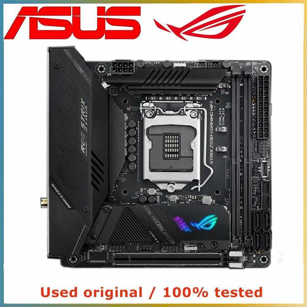 Z590i ROG STRIX Z590-I GAMING WIFI MINI ITX Computer Motherboard LGA 1200 DDR4 For Z590 Desktop Mainboard