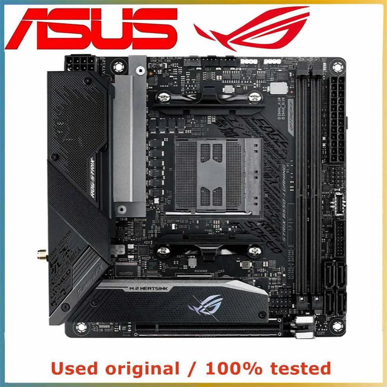 For B550 B550i ROG STRIX B550-I GAMING Computer Motherboard AM4 DDR4 64G Desktop Mainboard M.2 NVME USB PCI-E 4.0 X16