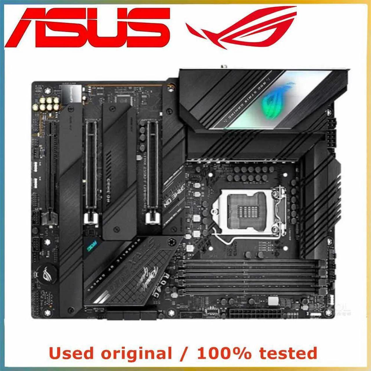 For ROG STRIX Z590-F GAMING WIFI Computer Motherboard LGA 1200 DDR4 128G For Z590 Desktop Mainboard M.2 PCI-E 4.0 X16