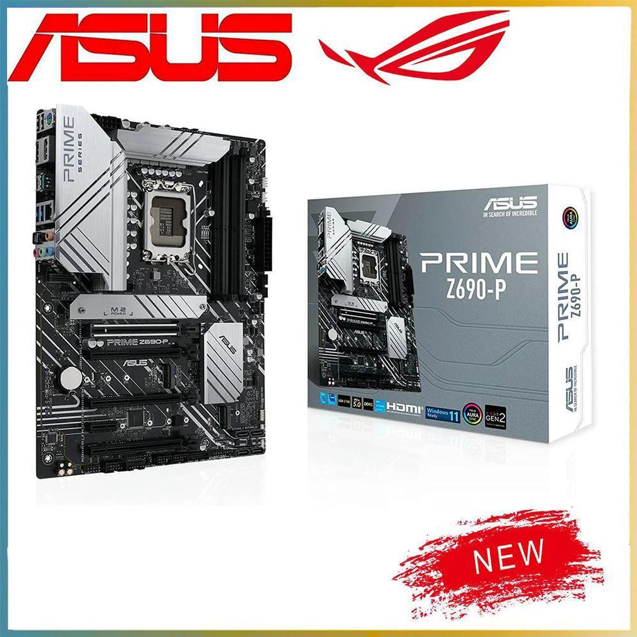 For Z690 LGA 1700 CPU For PRIME Z690-P DDR5 Motherboard Computer Socket LGA1700 Desktop Mainboard