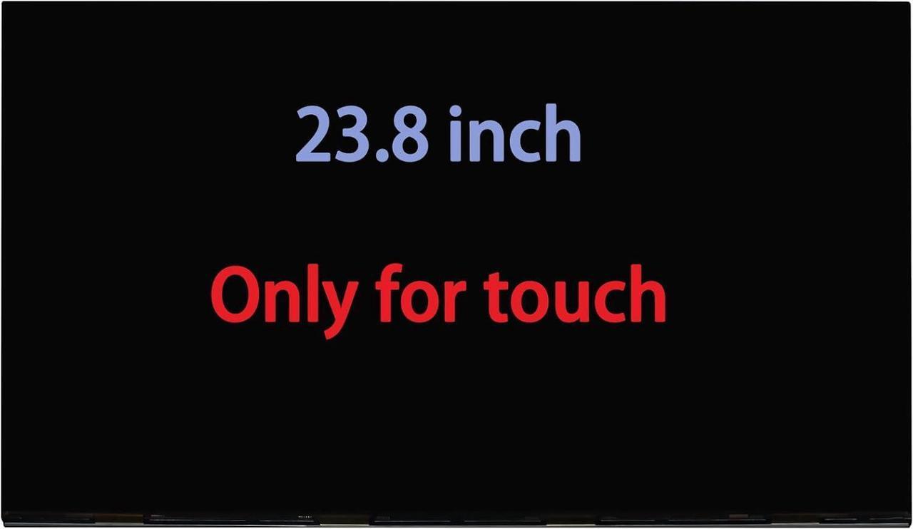 Main image of NUOLAISUN 23.8" Screen Replacement Compatible With Dell HHF3J LCD Display Touch Screen Replacement (Only for Touch Screen)