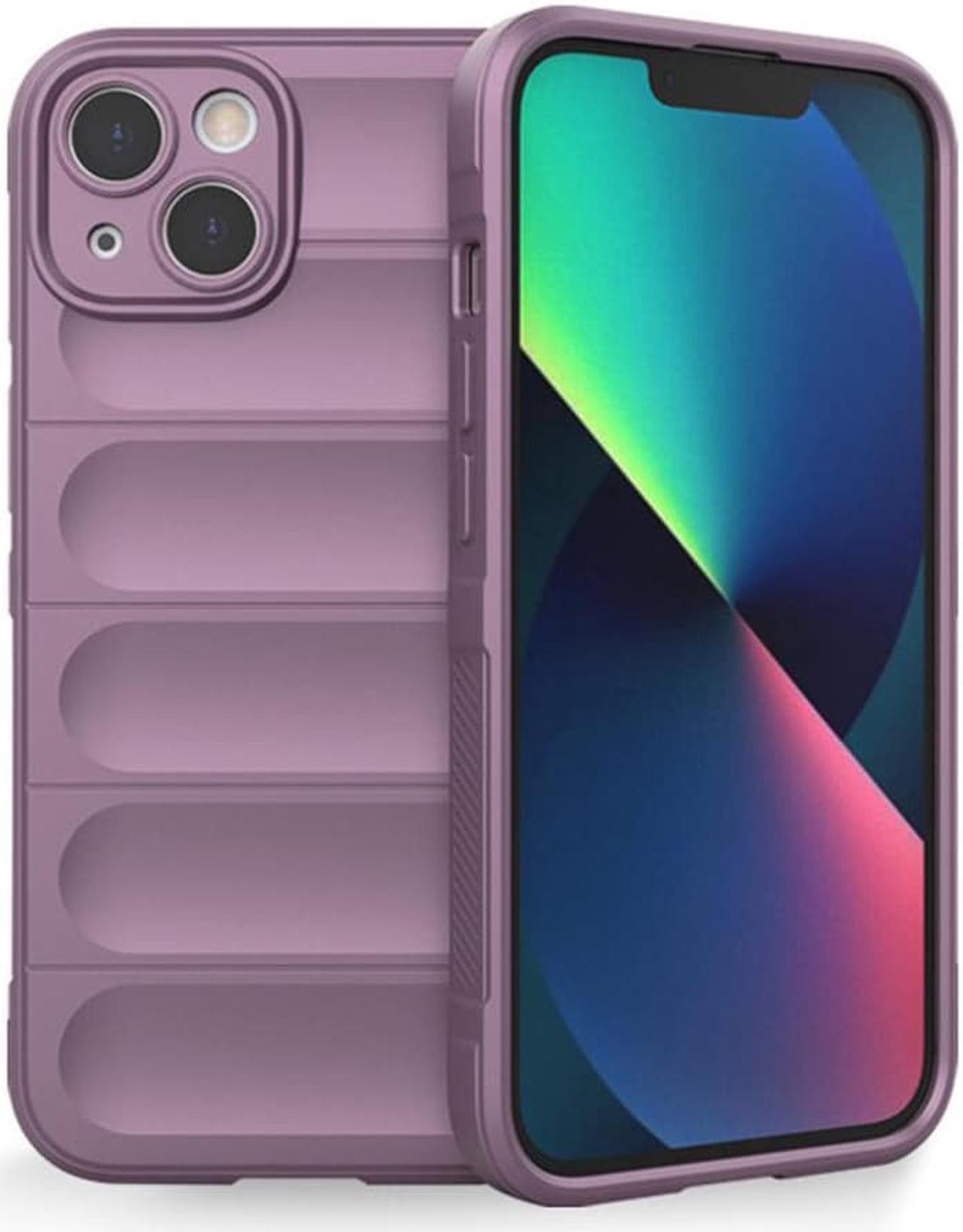 Jeukidi iPhone 11 Case, Drop Protection, Ergonomic Design Silky soft Protective Cover All Inclusive, Non-Slip Bumper Slim iPhone Case Purple iPhone 11