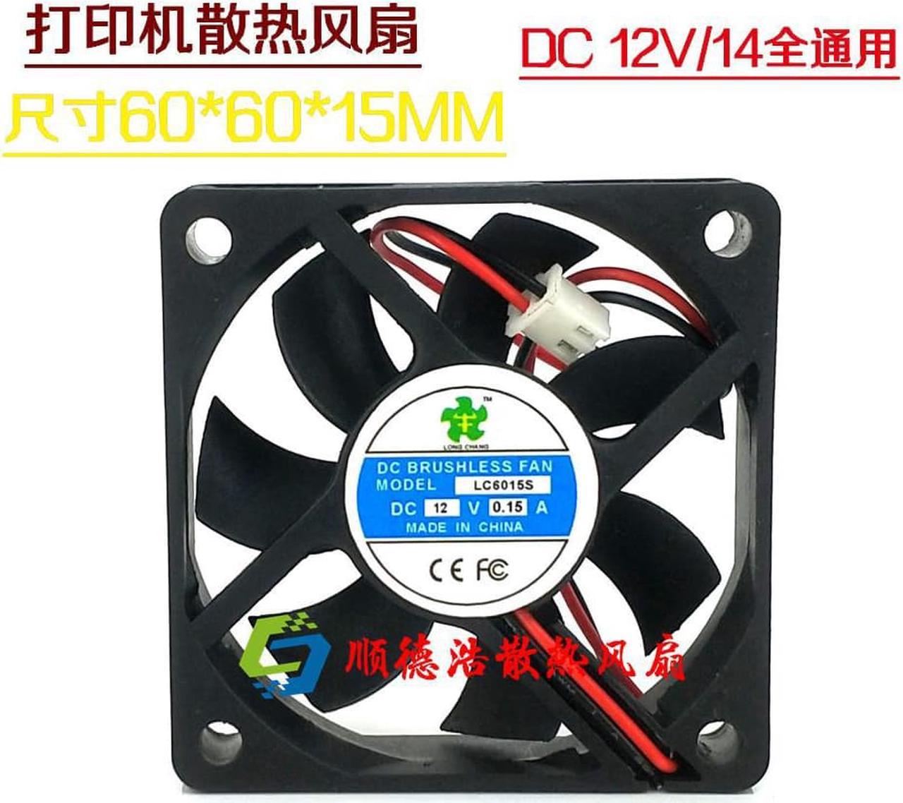 LONG CHANG LC6015S 12V 14V 0.15A 60*60*15MM cooling fan