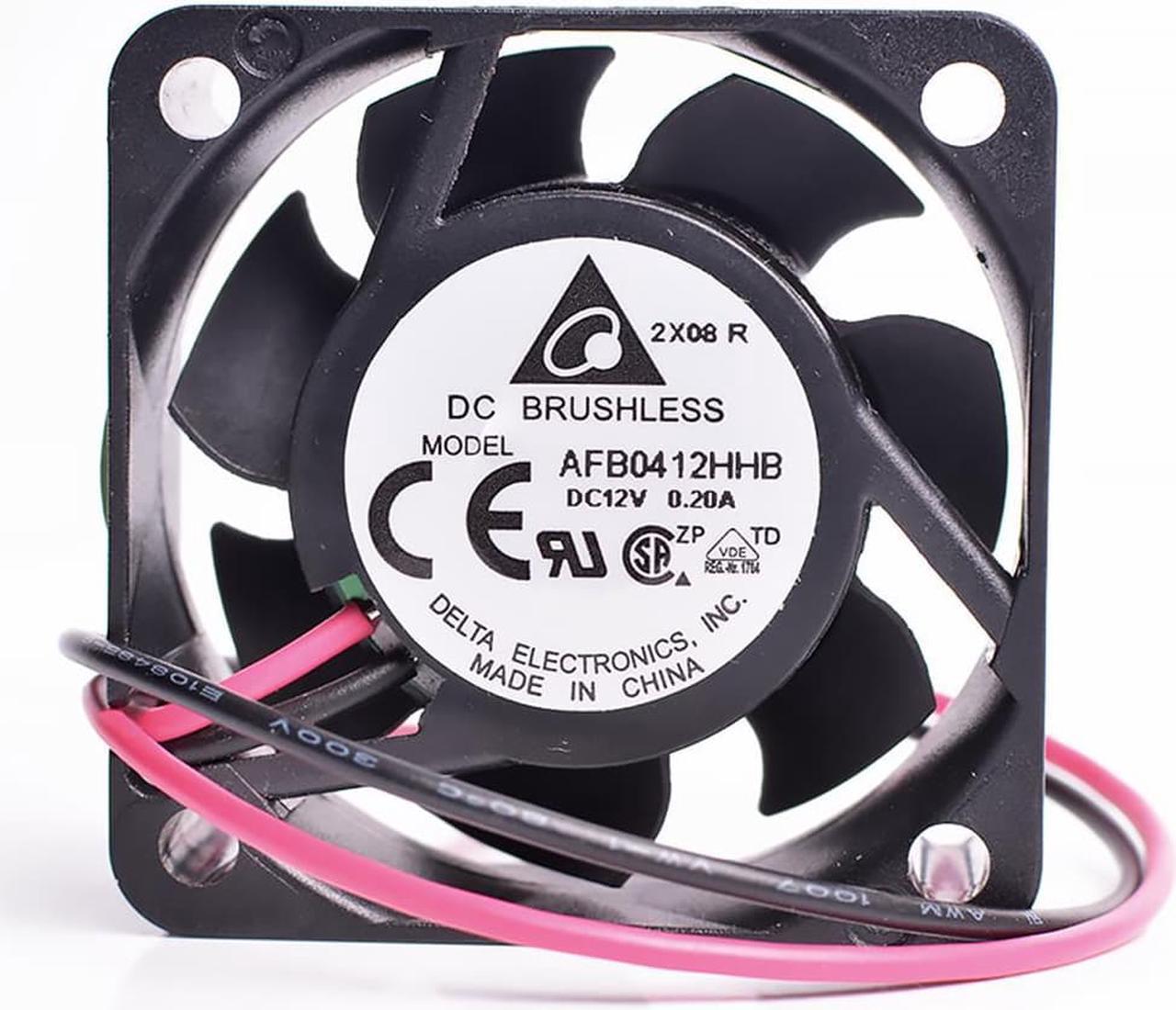 For for delta AFB0412HHB 4cm 40X40X15MM DC 12V 0.20A 2pin computer case mainboard server inverter cooling fans