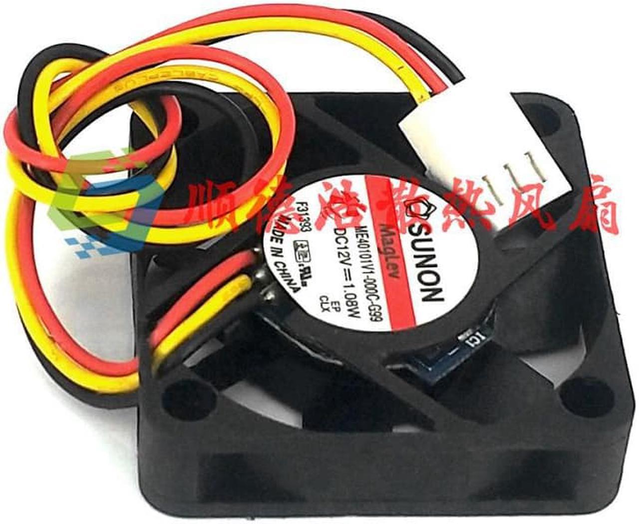 Sunon 4010 12V 1.08W ME40101V1-000C-A99 CPU Mute Cooling Fan