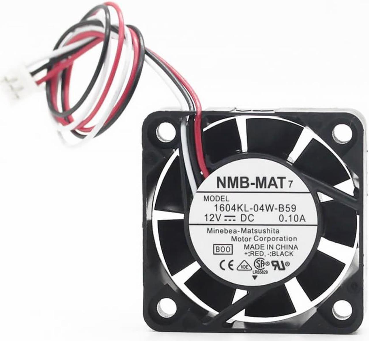 For NMB 1604KL-04W-B59 12V 0.1A 4010 40x40x10mm 4cm 7000RPM RD signal cooling fan