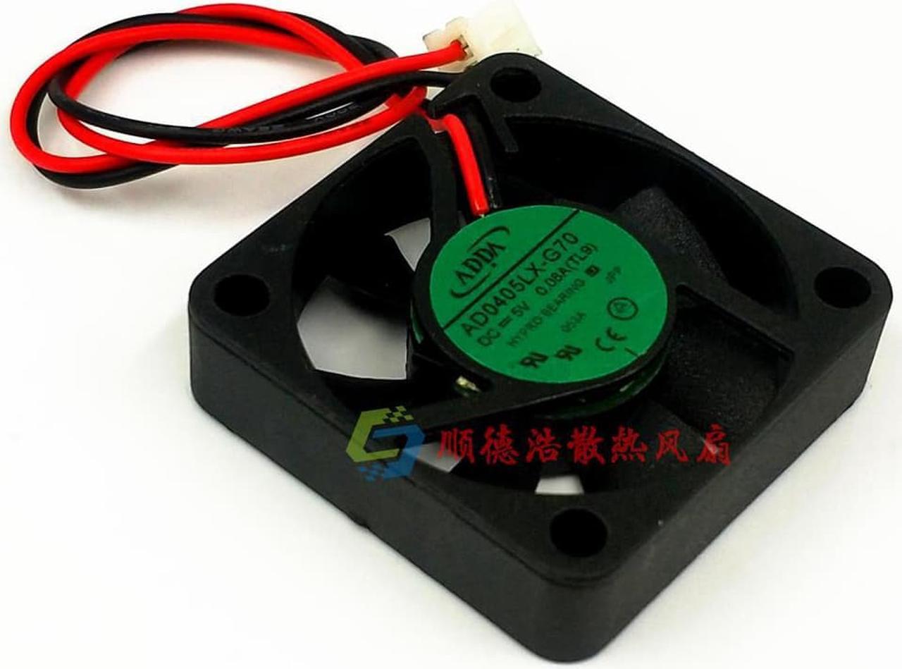 FOR ADDA AD0405LX-G70 40mm 4cm DC 5V 0.08A 40x40x10mm quiet mini silent axial cooling fans