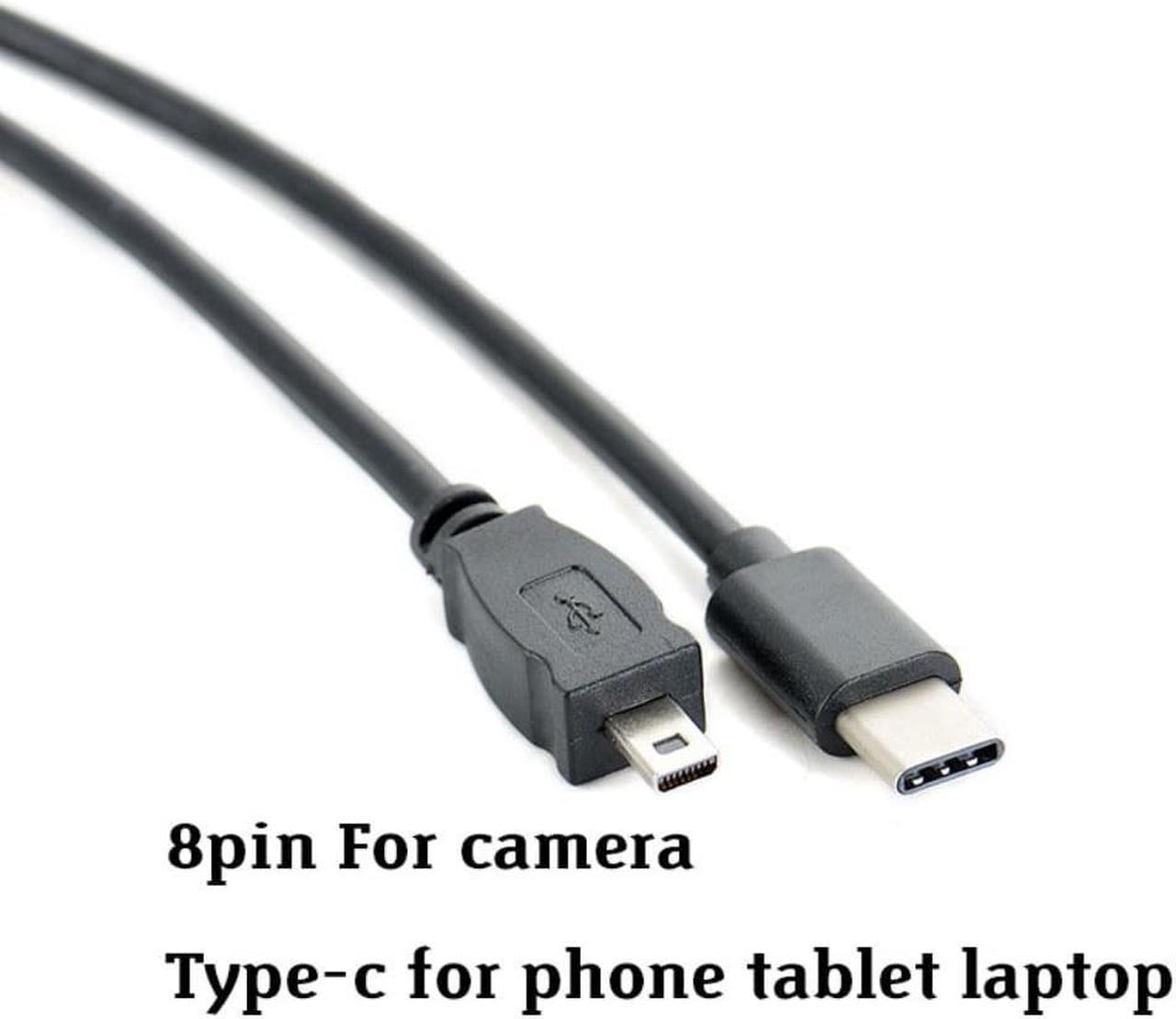 TYPE C OTG CABLE FOR NIKON Coolpix Camera UC-E6 UC-E16 UC-E17 camera to phone edit picture video