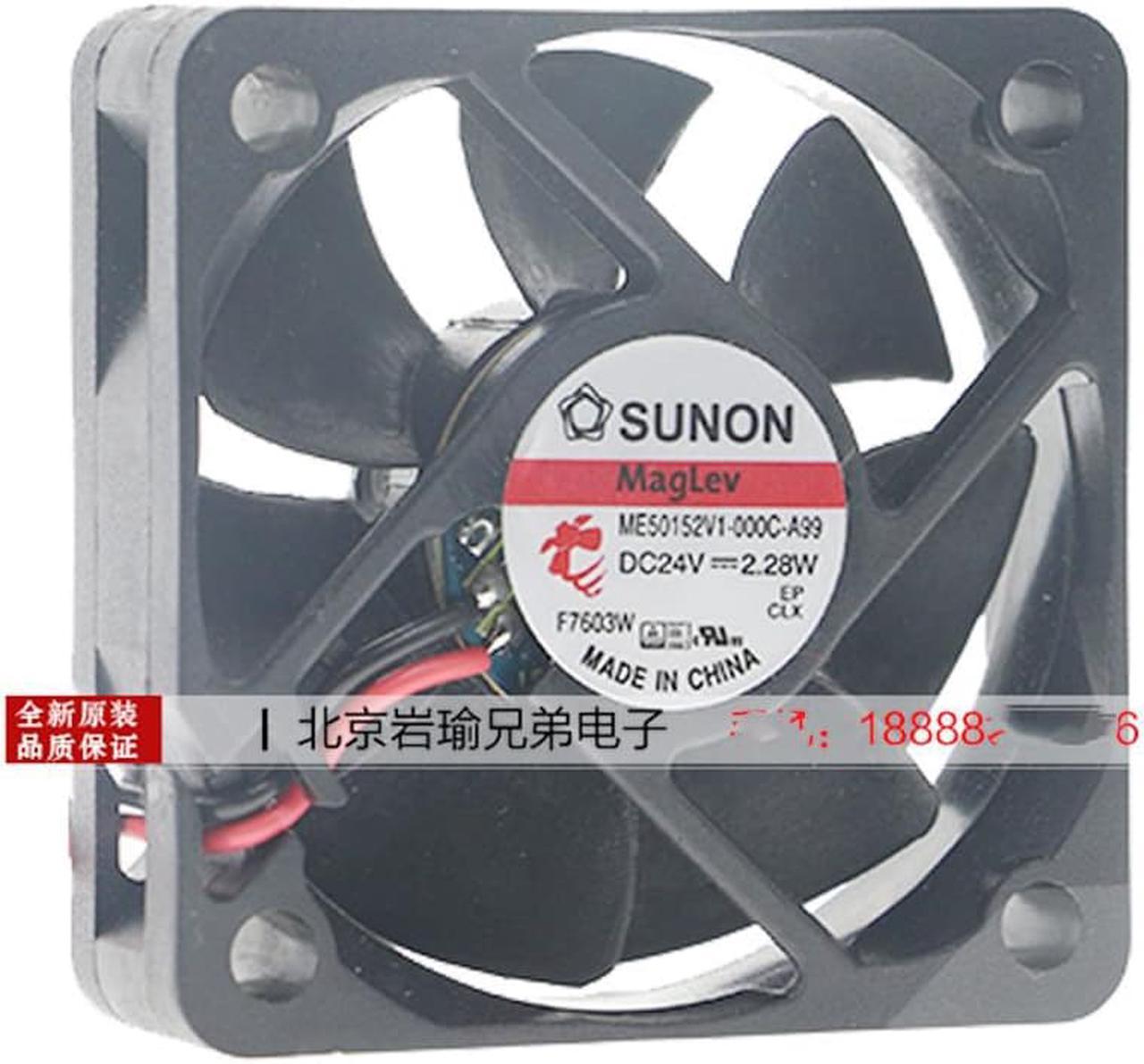 For Sunon ME50152V1-000C-A99 5cm 5015 50X50X15mm fan DC 24V 2.28W High-end inverter cooling fan