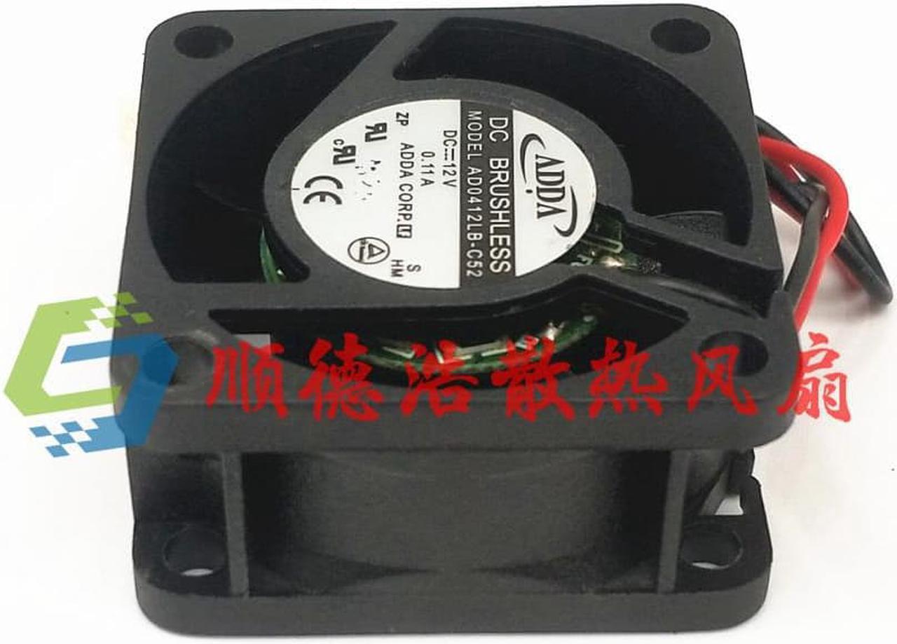 for fan AD0412LB-C52 4cm 40x40x20mm 4020 DC12V 0.11A dual ball bearing cooling fan