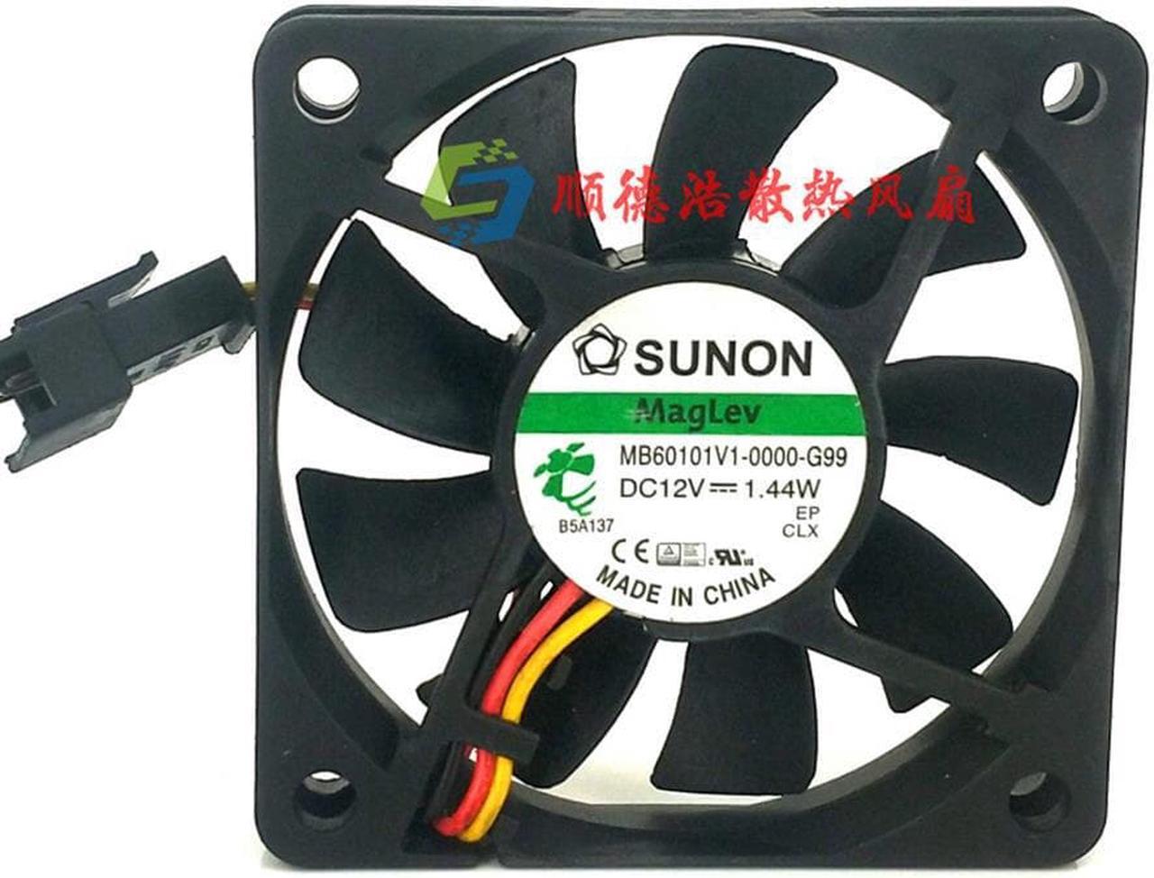 Main image of MB60101V1-0000-G99 6010 12V 1.44W 6CM 2 / 3 line server fan