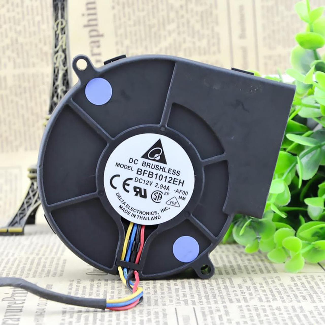 for delta BFB1012EH PWM blower 1U 2U server dedicated turbofan 9733 97x97x33mm 9.7cm 12V 2.94A