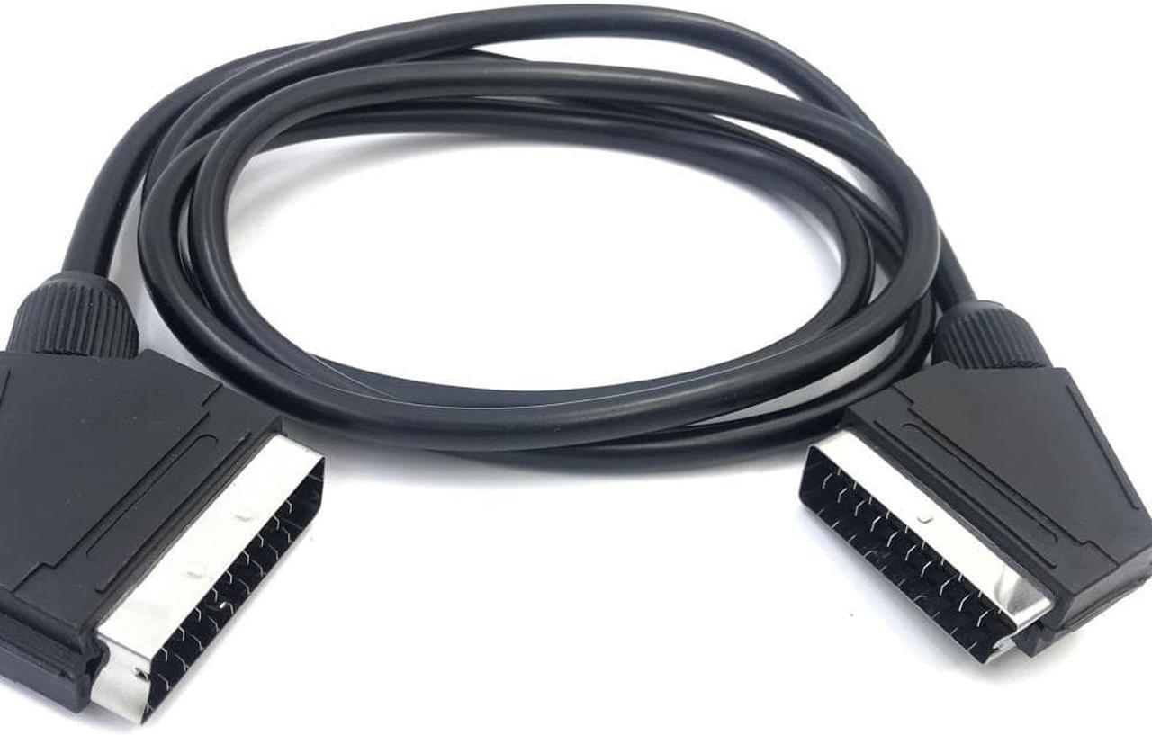 Scart to sart cable EU Scart cable for TV DVD STB 21-pin Scart male to male 1.5m AQJG