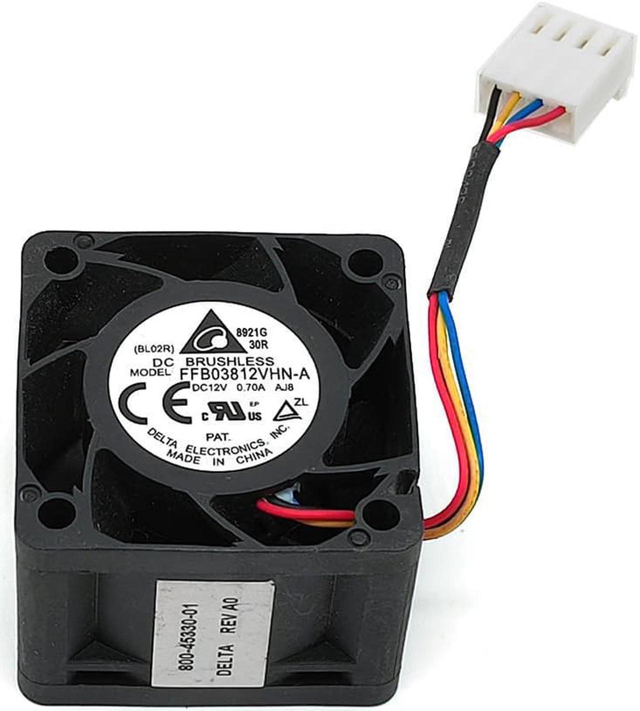 For delta FFB03812VHN-A 3828 38*38*28MM DC12V 0.7A Cooling fan 38MM COOLER  PMW 4Wires