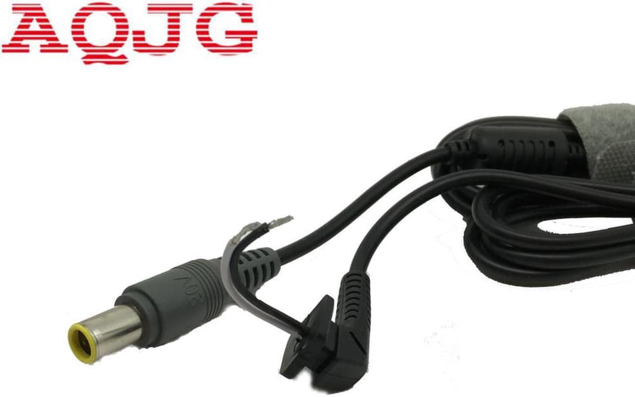 FOR Lenovo laptop power cord wire 20V DC output cable connector pin round mouth with 7.9 * 5.5