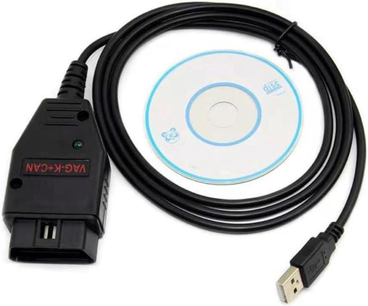 FTDI FT232RL VAG K+CAN Commander Software Version 1.4 OBD2 Diagnostic Cable