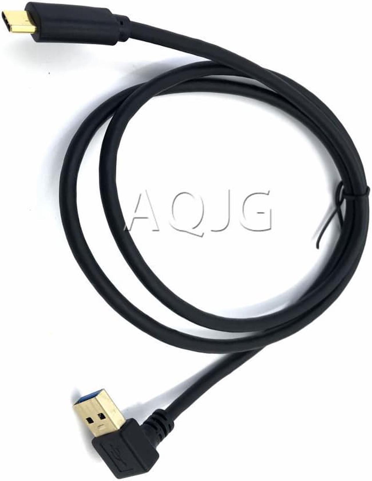 80cm USB Type C 90dergee  to USB3.0 Charging Sync Cable 3A USB C Cable for Galaxy Note 8 S8 Plus Huawei mate 20 Xiaomi N220