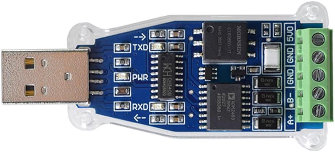 CH340B USB to RS485 Isolated Serial Converter Adapter